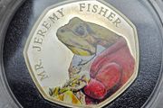 Royal Mint 2017 Silver Proof 50p Mr. Jeremy  Fisher Beatrix Potter