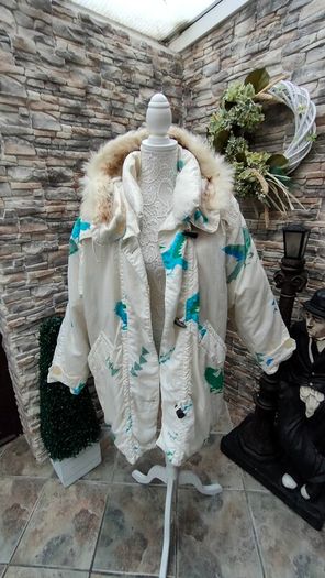 Vintage 1980's  Belfe Vera Puimino d'Oca ladies winter jacket  Made in Italy  Size 14 Unique vintage piece Amazing condition for its age