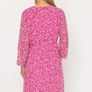Carraig Donn Roisin Pink Knee Length Dress. Large Image 3