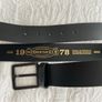 Belt Black Leather Diesel Belt Image 9