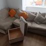 L shaped couch Image 5