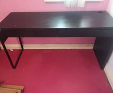 Black desk