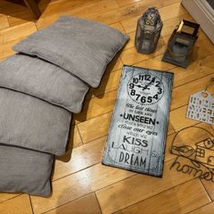 Selection of grey home decor