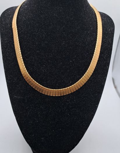 Vintage gold plated necklace