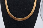 Vintage gold plated necklace