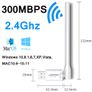 COMFAST N300 Wi-Fi USB Adapter/Dongle+Hotspot with 3dbi High Gain External Adjustable Antenna (Brand New/Warranty) Image 2