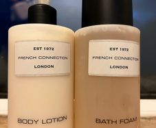 French connection bath foam and Body lotion