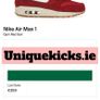 Premium Nike Air Max 1 Gym Red Sail Gum Image 5