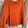 Ladies Orange Jumper Image 3