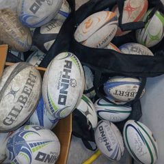 rugby balls