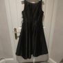 black cocktail prom style dress Image 4