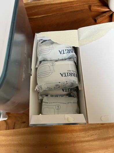 Brita Flow 8.2L water filter tank + 5 new MAXTRA PRO filters