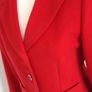 Gerry Weber Red Short wool Blazer Jacket Size 10 Image 6