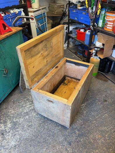 wooden box