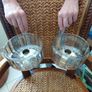 Antique G Sciolari lustre 3 arm ceiling and wall lights 1960s Image 9