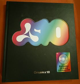 10th Anniversary/ Cream/limited edition book & CD/ 2002