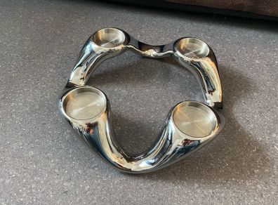 Georg Jensen Cobra Round Candlestick