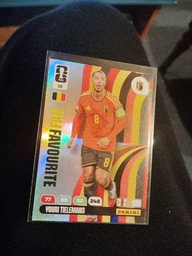 Youri Tielemans Panini Card