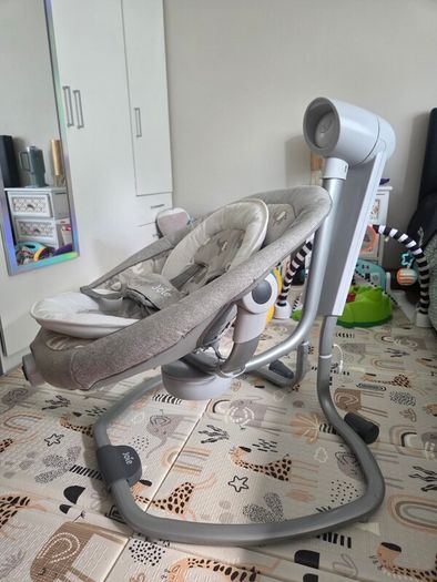 joie serina swivel baby swing in elephant duo