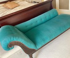 antique chaise lounge