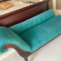 antique chaise lounge