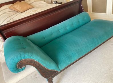 antique chaise lounge