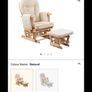 rocking gliding nursing chair Image 2