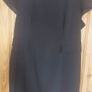 Black peplum dress size 18 (free postage) Image 10