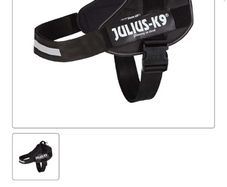 JULIUS K9 Power Harness, Black brand new