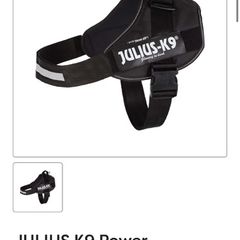 JULIUS K9 Power Harness, Black brand new