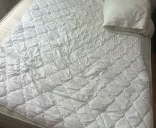 double bed with drawers and mattress included