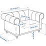 Ikea Viskafors 1,5 seater armchair Image 3