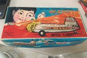 Vintage TN Helicopter Double Rotor Vintage Tin Toy