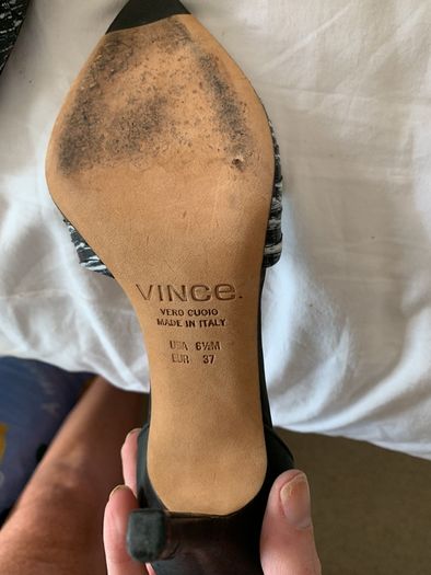 Designer Vince heels