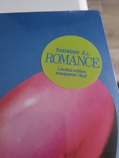 Fontaines dc Romance limited edition transparent vinyl