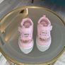 Adorable Hello Kitty Pink Glitter Light-Up Sneakers Image 4
