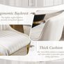 Velvet Dining Chairs Set of 2 (Multiple Colours) Image 7