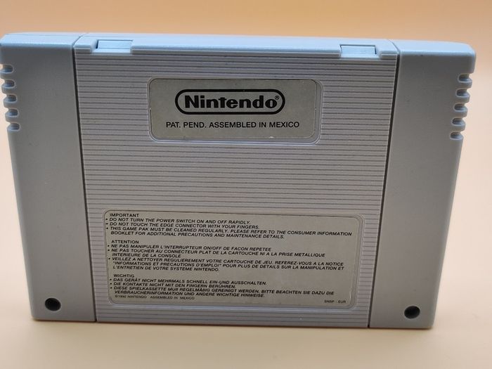 Ms. Pac-Man Snes Cart