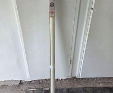 Ivory roller blind