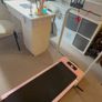 Home Fitness Code Pink Walking Pad Treadmill Image 3