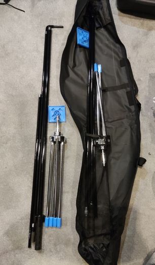 2 Advertising Flag Poles Rectangle