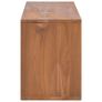 TV Cabinet 90x30x40 cm Solid Teak Wood Image 4