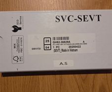 Samsung  Display and digitizer with Frame in Dark Graphite for the Samsung Galaxy A56