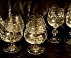 Duiske Vintage Sherry Brandy and Wine Glasses (13)