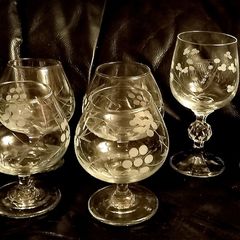Duiske Vintage Sherry Brandy and Wine Glasses (13)
