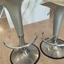 two high stools bar stools kitchen stools Image 2