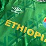 Mystery Soccer jersey Authentic Ethiopian Ethiopia green jersey Size Small Image 3