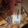 BNWT Boohoo Rouched Fitted Check Shirt Dress Mustard size UK12 EU40 Postage included Image 4