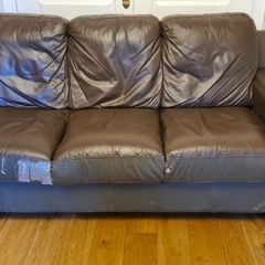 Brown Leather couch