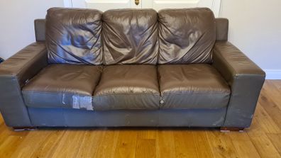Brown Leather couch
